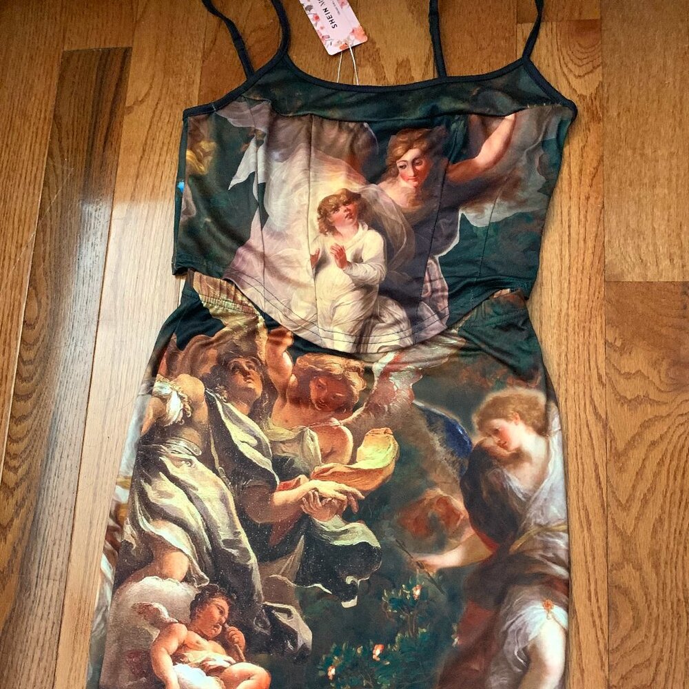 Angel Tank/Matching Skirt Size M
